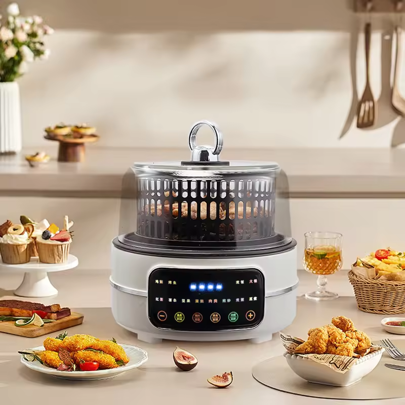 ORANGLES Electric Cooking Pot Multi‑Functional 7L Smart Cooker - full product showcase - displaying specifications - Image 5 of 6 | adapts to any space | Electric Cooking Pot Multi‑Functional 7L Smart Cooker deal New Jersey | Free Shipping ORANGLES