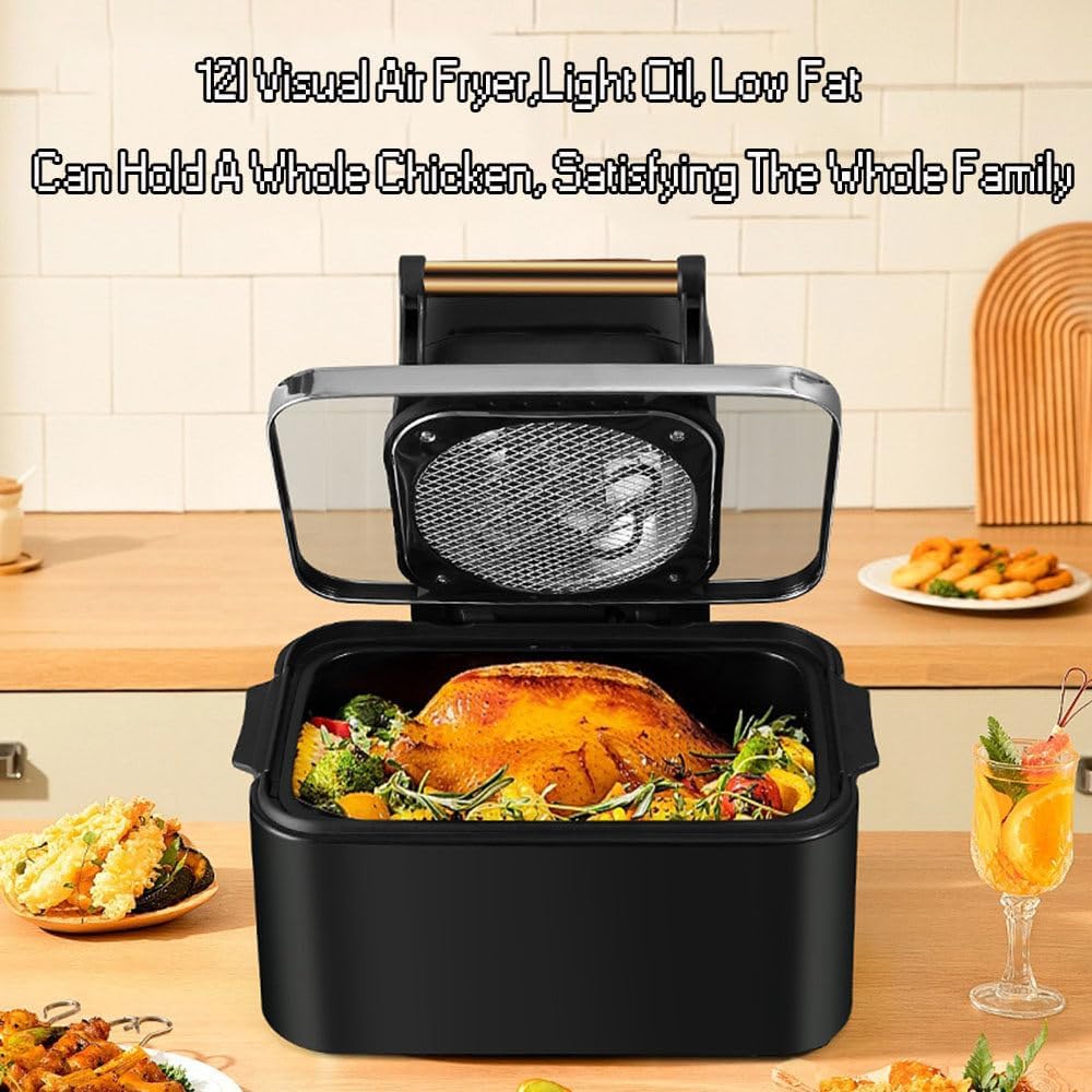ORANGLES Toaster Oven Air Fryer 12L Digital Smart Combo - high resolution display - exposing craftsmanship - Image 2 of 5 | built for everyone | Toaster Oven Air Fryer 12L Digital Smart Combo for sale Georgia | Free Shipping ORANGLES